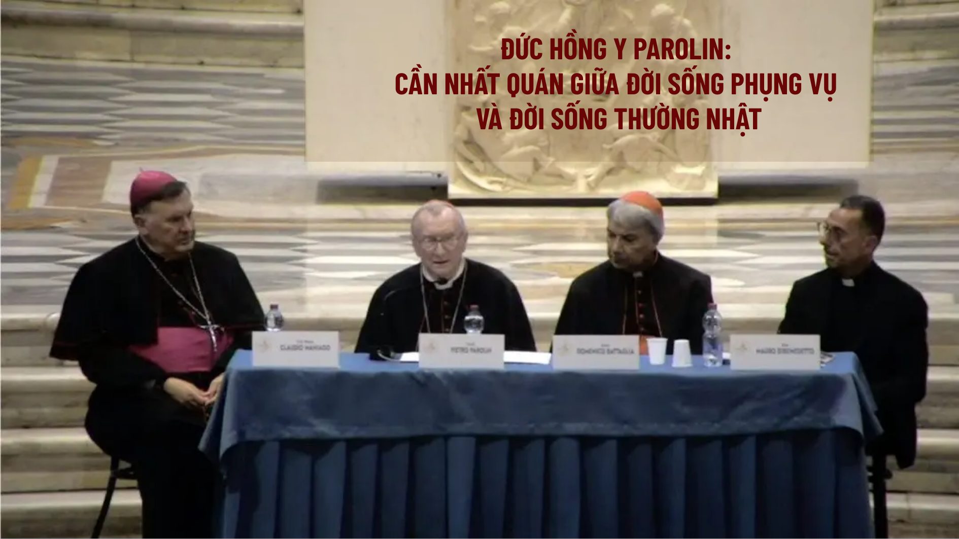 Cần nhất quán giữa đời sống phụng vụ và đời sống thường nhật